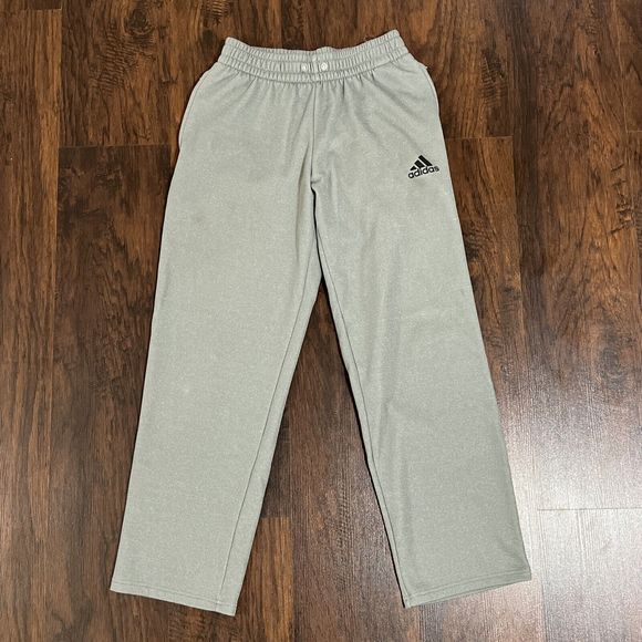 Adidas Men's Game And Go Open Hem Gray Pants GN4707 Size: S - Picture 1 of 10